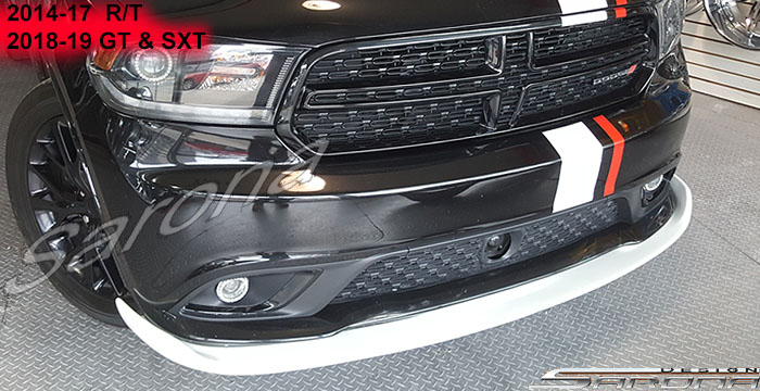 Custom Dodge Durango  SUV/SAV/Crossover Front Lip/Splitter (2014 - 2020) - $490.00 (Part #DG-015-FA)